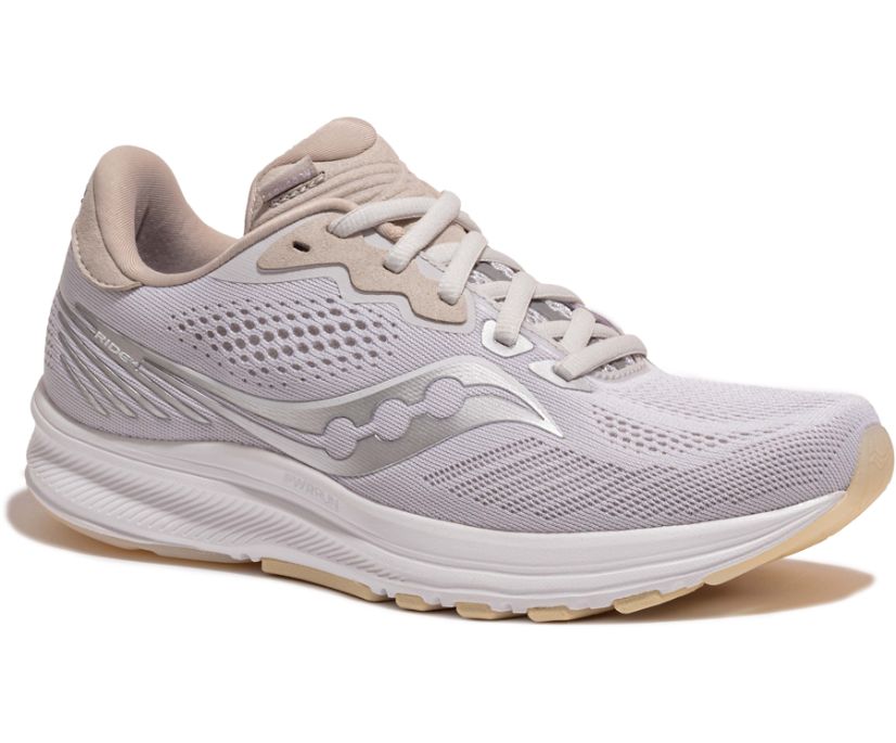 Saucony Ride 14 Women's Running Shoes Beige | AU 194SGLO